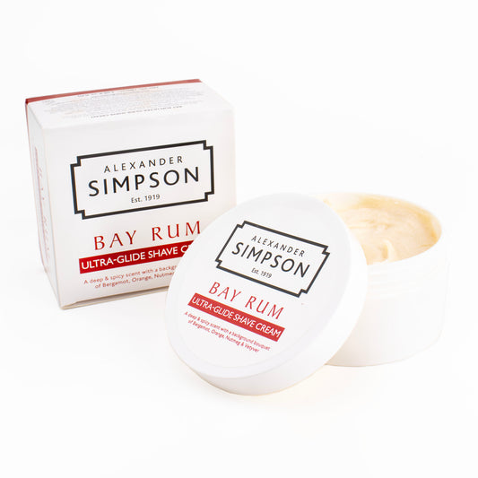 Simpsons Bay Rum Ultra Glide Shaving Cream