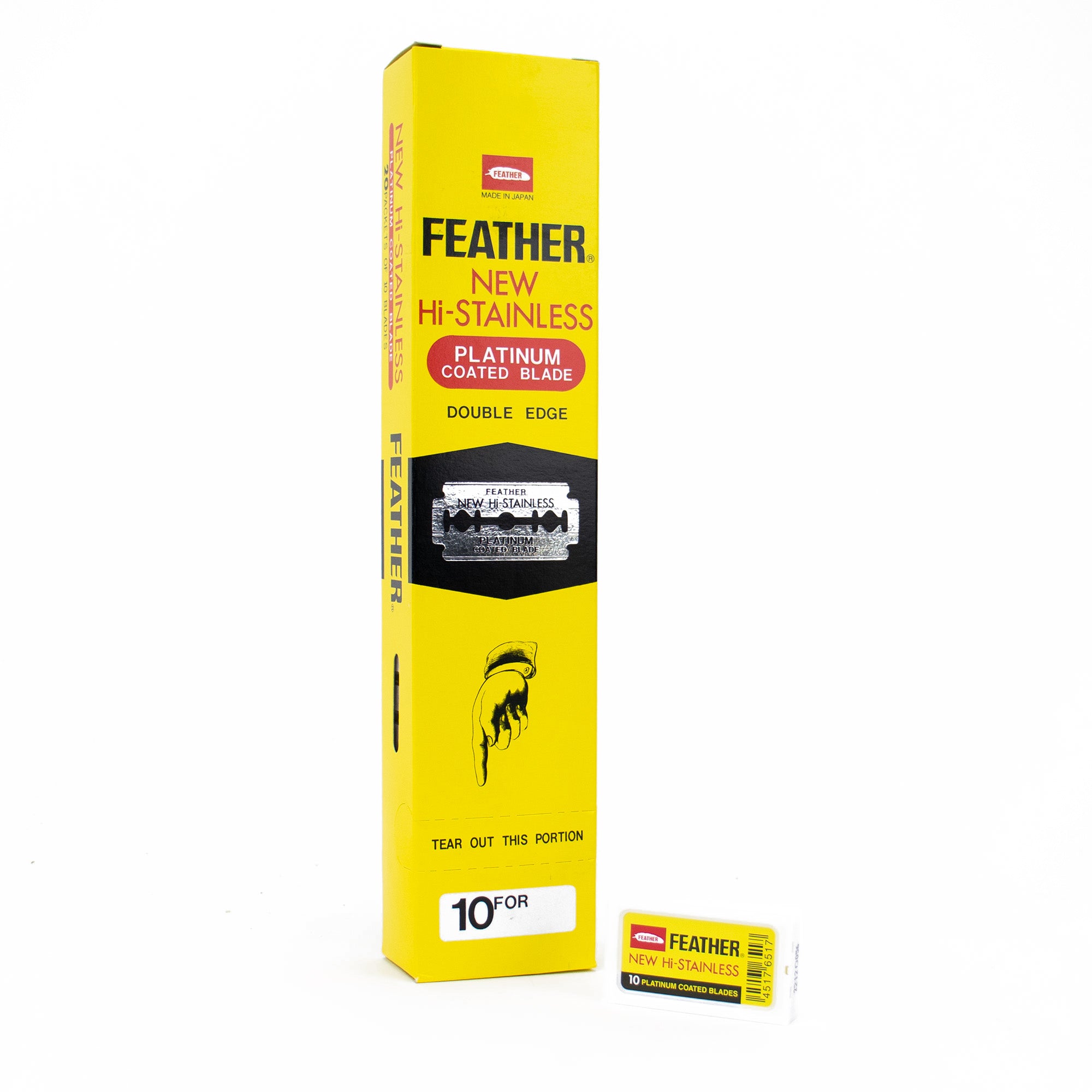 Feather HiStainless Platinum Coated Blade (20 x 10)