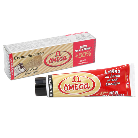 Omega shaving cream with eucalyptus oil 150 ml