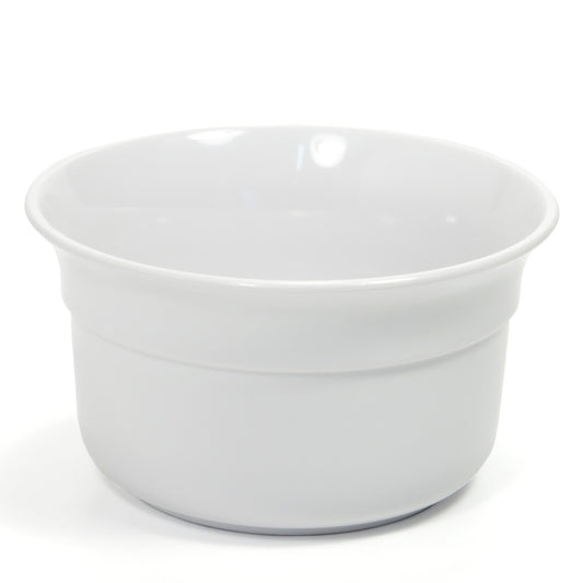 White plastic Omega lathering bowl