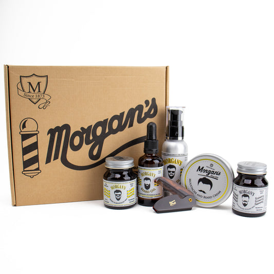 MORGAN'S Moustache & Beard grooming gift set